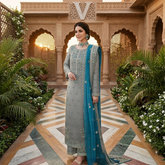 AKBAR ASLAM - wedding unstitched 3pc