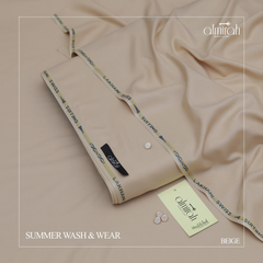 Almirah Tropical Wash & Wear-Hazy Blue