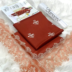 Bareeze-Lawn Embroidered 2PC