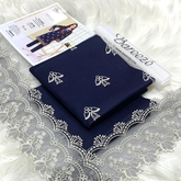 Bareeze-Lawn Embroidered 2PC -Navy Blue