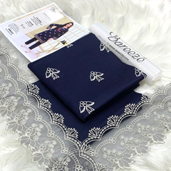Bareeze-Lawn Embroidered 2PC