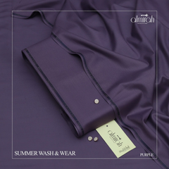 Almirah Tropical Wash & Wear-Deep Plum