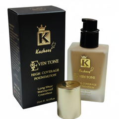 Kashees Even Tone High Coverage Foundation (15 ml / 0.53 fl oz)