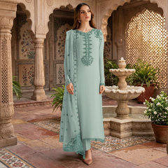 Ice Blue UE-479 Luxury Formals